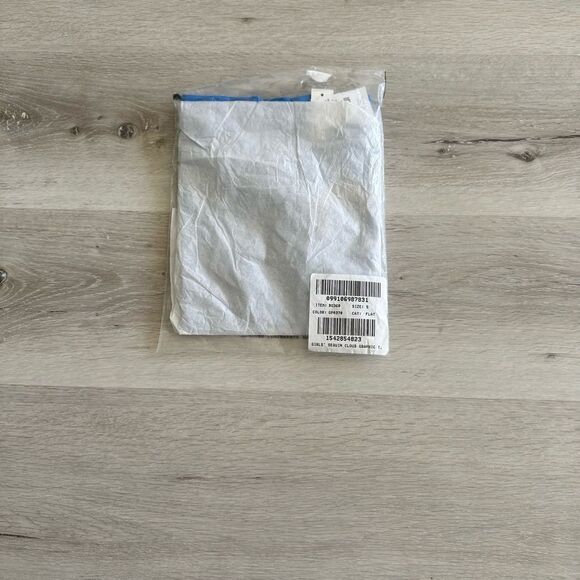 J. Crew‎ Cuts Sequin CLOUD Graphic BLUE S NWT IN PACKAGE - Picture 2 of 8